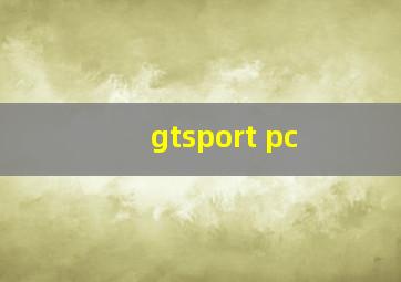 gtsport pc